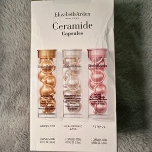 Elizabeth Arden Ceramide Capsules Set Advanced Hyaluronic Acid Retinol 3.2mL NIB